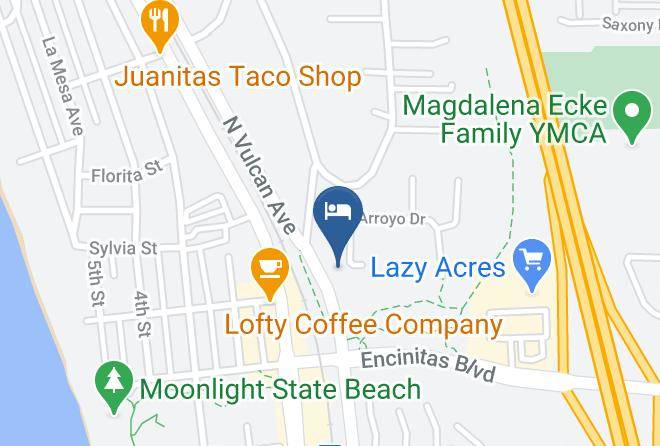 San Diego - Inn At Moonlight Beach Maps