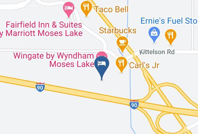 Grant - Inn At Moses Lake Maps