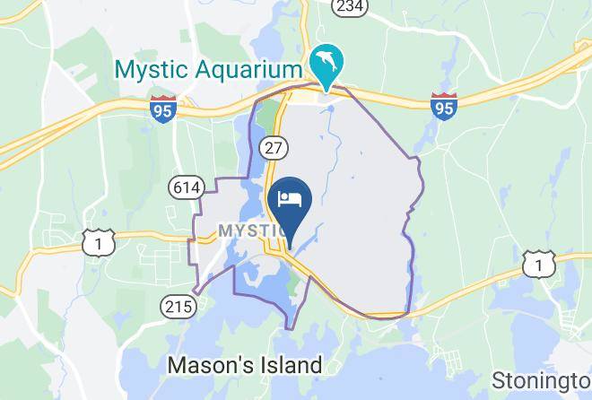 New London - Inn At Mystic Maps