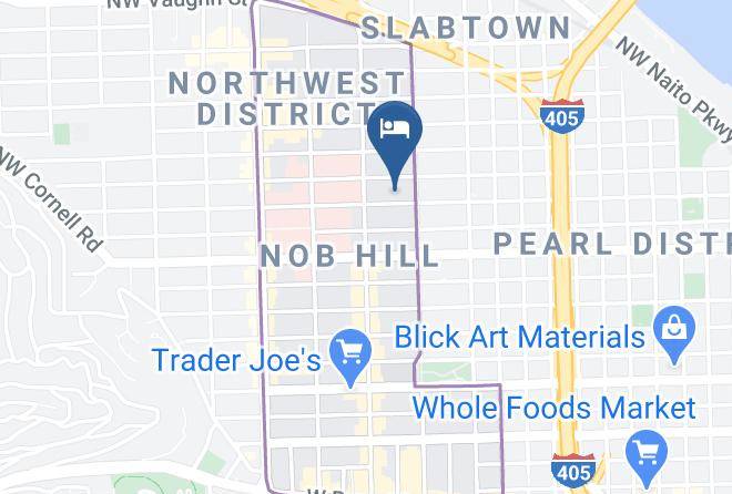 Multnomah - Inn At Northrup Station Maps