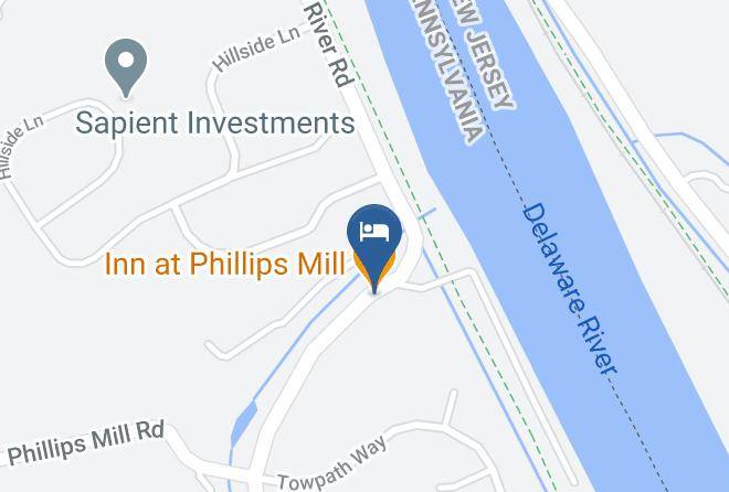 Bucks - Inn At Phillips Mill Restaurant Maps