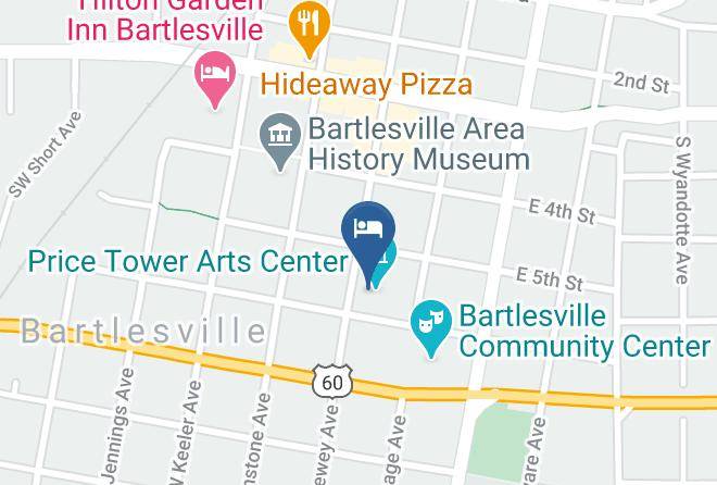 Washington - Inn At Price Tower Maps