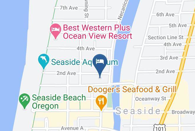 Clatsop - Inn At Seaside Maps