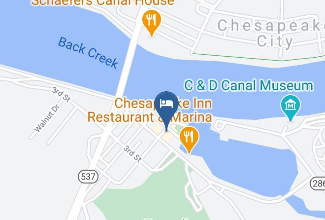 Cecil - Inn At The Canal Maps