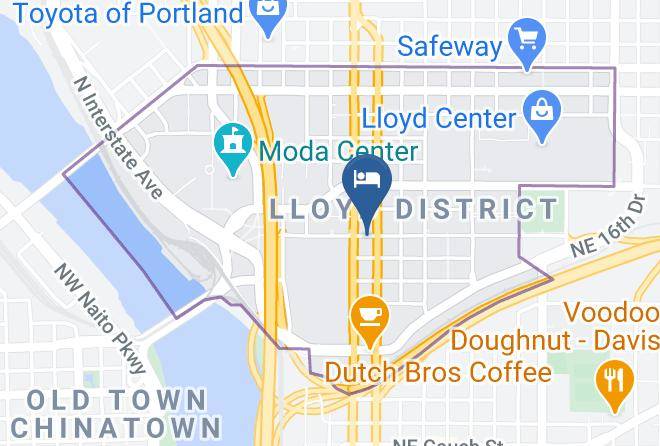 Multnomah - Inn At The Convention Center Maps
