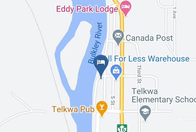 Bulkley Nechako - Inn At The Creamery Maps