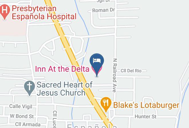 Inn At The Delta Map