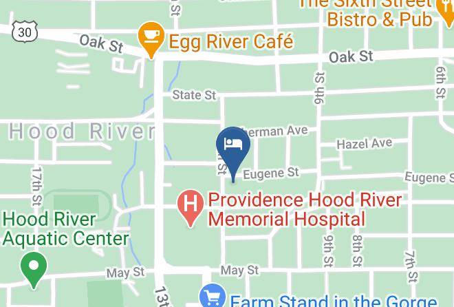 Hood River - Inn At The Gorge Maps