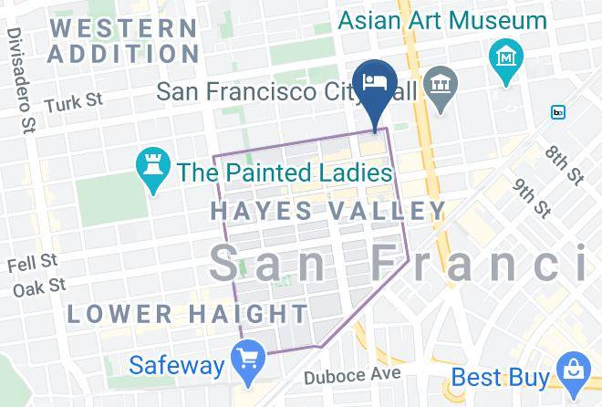 San Francisco - Inn At The Opera Maps