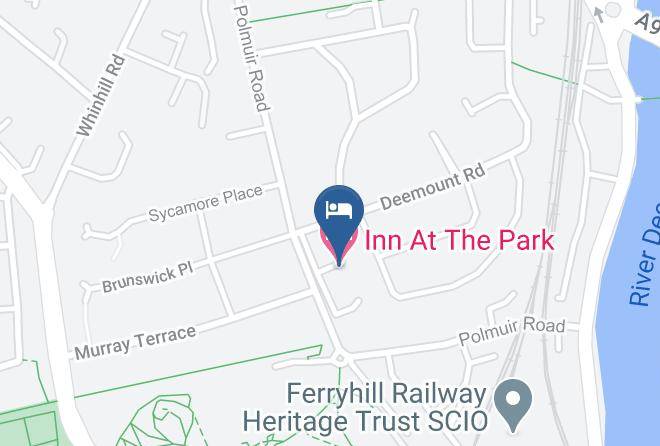 Aberdeen City - Inn At The Park Hotel Maps