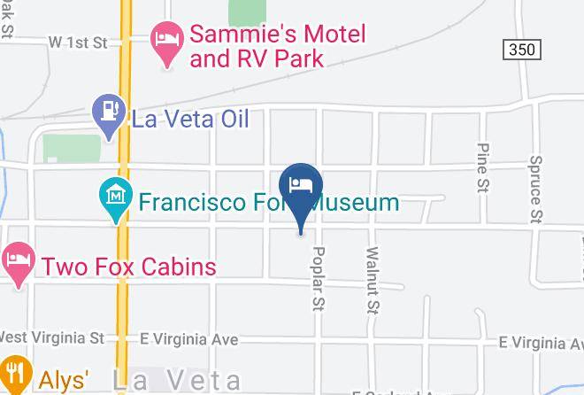 Inn At The Spanish Peaks Map