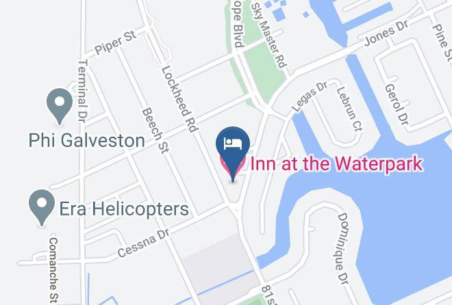 Galveston - Inn At The Waterpark Maps