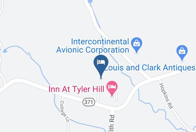 Inn At Tyler Hill Map