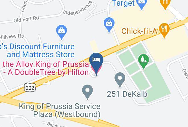 Montgomery - The Alloy King Of Prussia A Doubletree By Hilton Maps