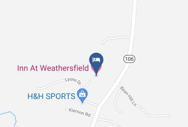 Inn At Weathersfield Map