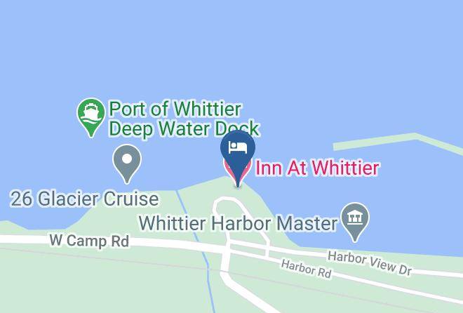 Inn At Whittier Map