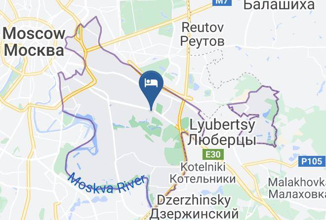 Moscow - Inn Atlantik Maps