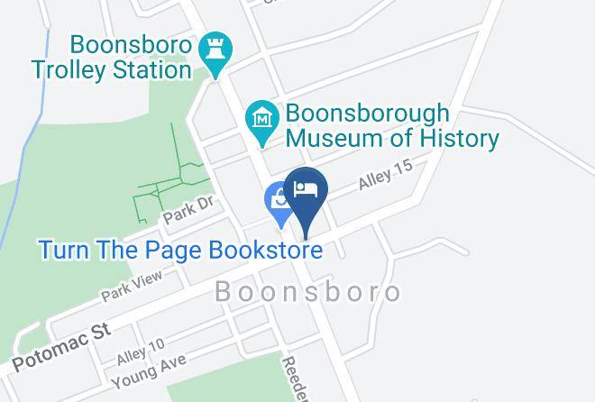 Washington - Inn Boonsboro Maps