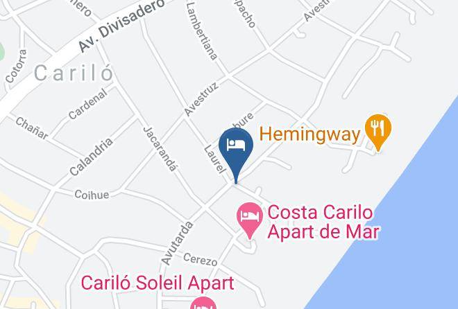Pinamar - Inn Carilo Maps