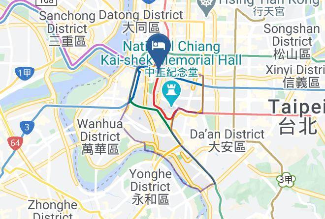 Inn Cube Taipei Main Station Map
