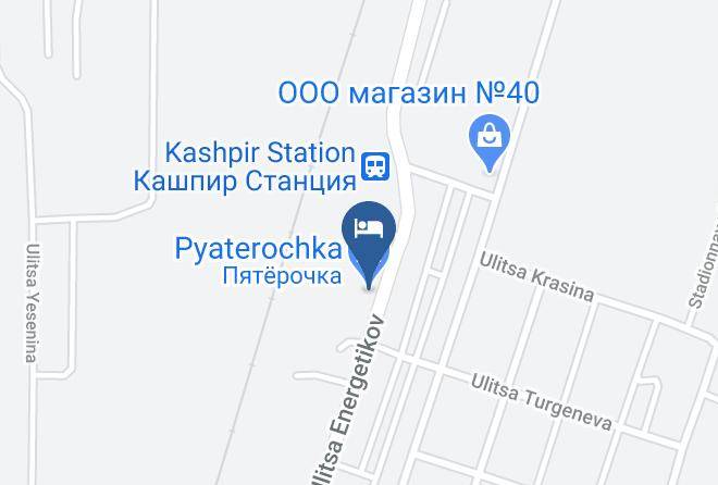 Syzran - Energetic Hotel Maps