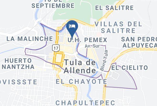 Tula De Allende - Inn Express Hotel Tula Maps