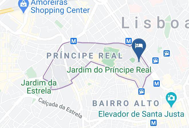 Lisbon - Inn Fashion Residence Maps