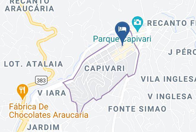 Campos Do Jordao - Pousada Italia Eleganza Maps