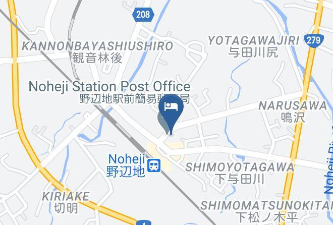 Noheji Townkamikita District - Inn Komai Maps
