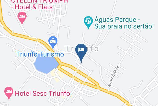 Triunfo - Pousada Baixa Verde Maps