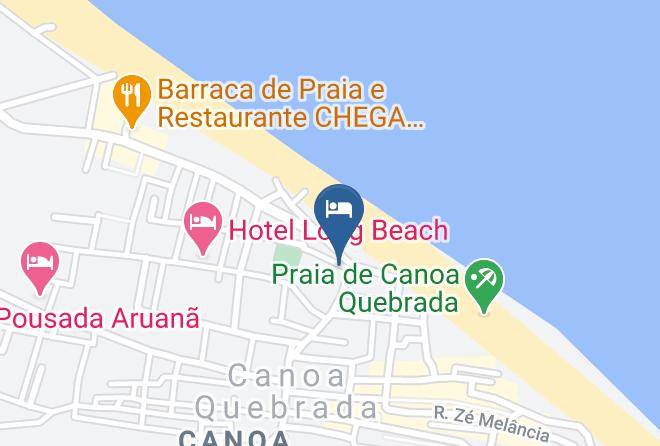 Aracati - Pousada Via Lactea Maps