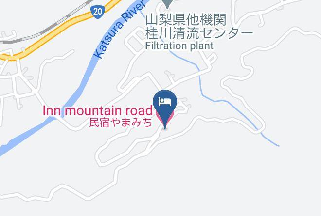 Otsuki City - Inn Mountain Road Maps