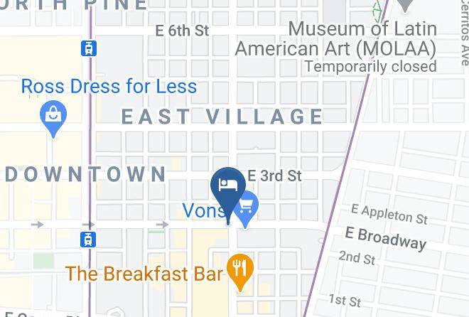 Los Angeles - Inn Of Long Beach Maps