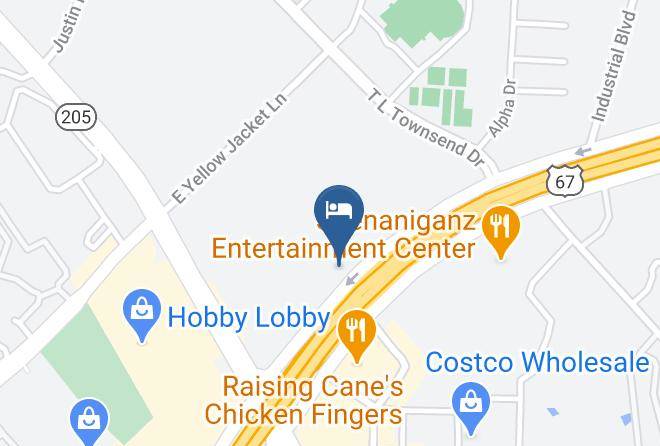 Inn Of Rockwall Tx Map