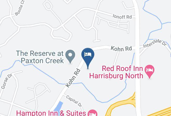 Dauphin - Inn Of The Dove Harrisburg Maps