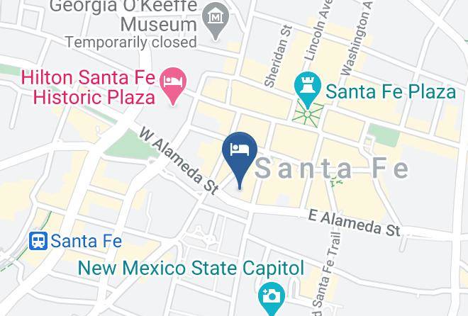 Santa Fe - Inn Of The Governors Maps