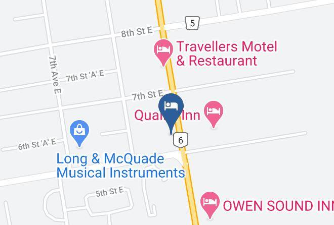 Grey - Inn On 6th Maps