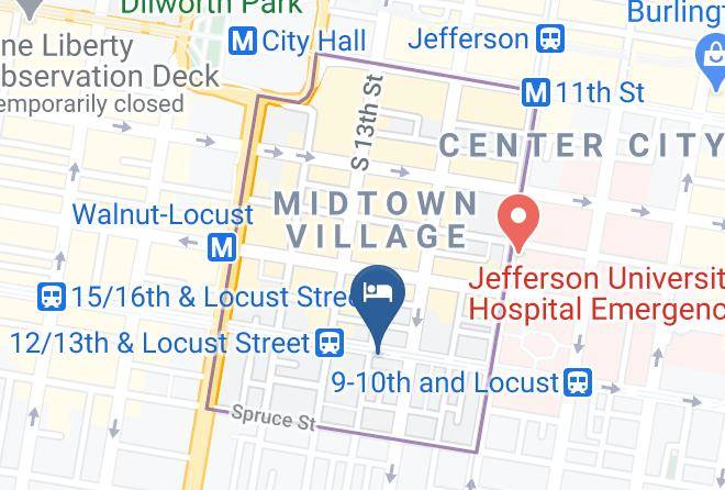 Philadelphia - Inn On Camac Maps