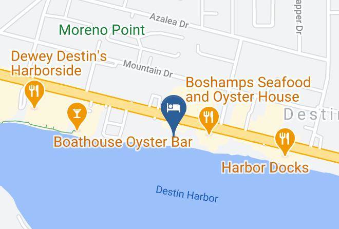 Okaloosa - Inn On Destin Harbor Maps