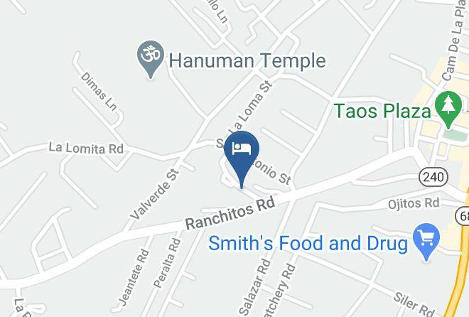 Taos - Inn On La Loma Plaza Maps