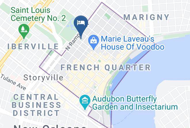 Orleans Par - Inn On St Ann Maps