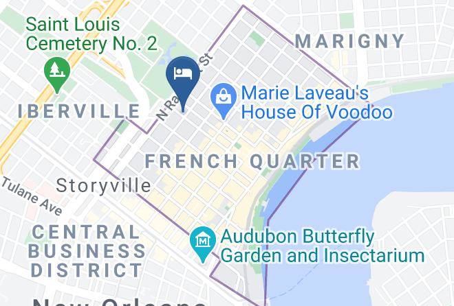 Orleans Par - Inn On St Peter Maps