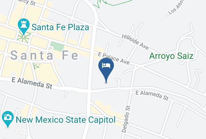Santa Fe - Inn On The Alameda Maps