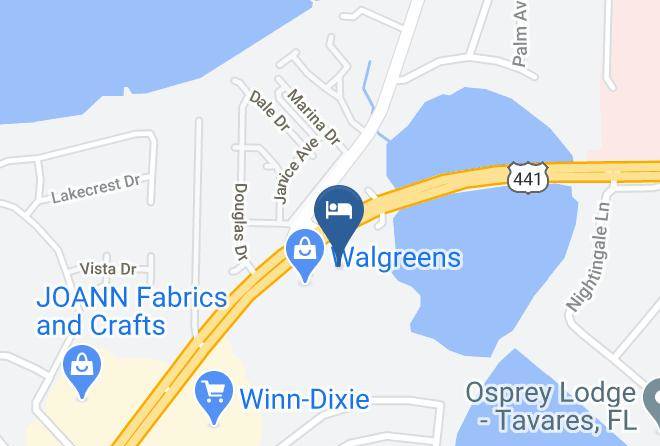Lake - Inn On The Green Florida Maps