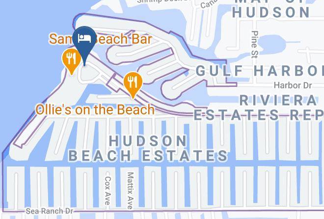 Pasco - Inn On The Gulf Restaurant Maps