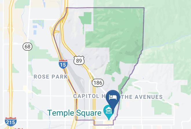Salt Lake - Inn On The Hill Maps