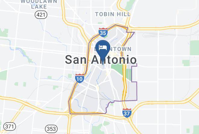 Bexar - Inn On The Riverwalk Maps
