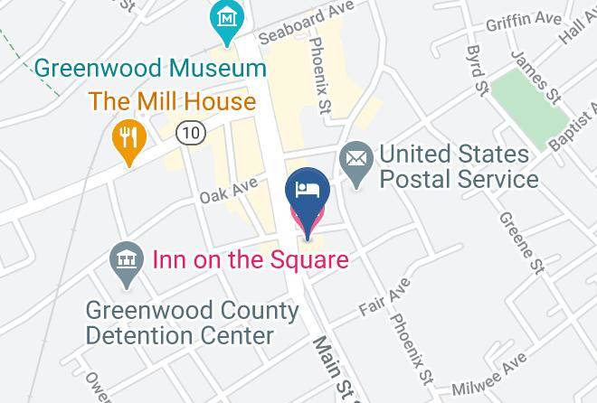 Greenwood - Inn On The Square Maps
