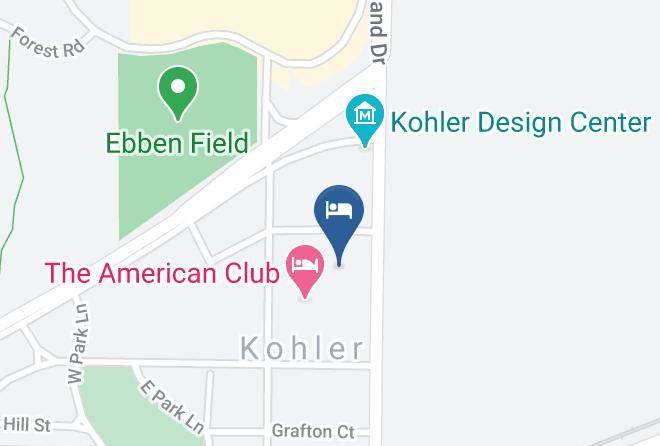 Sheboygan - Destination Kohler Resort Maps