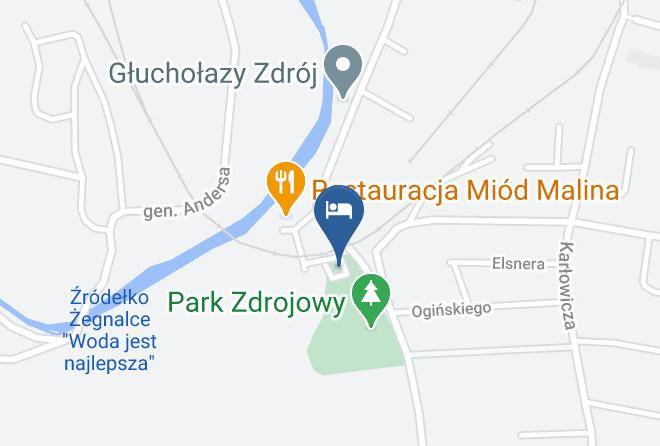 Nyski - Inn Pod Bukiem Maps